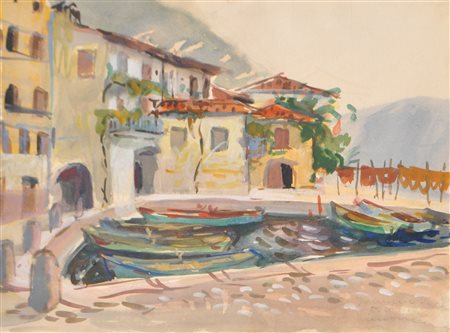 Heiner Gschwendt (Bozen/Bolzano 1914 - Klausen/Chiusa 2011) Limone, Lago di...