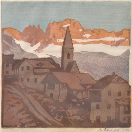 Max Sparer (Söll, Tramin/Termeno 1886 - Bozen/Bolzano 1968) S. Maddalena,...