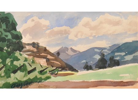Josef Telfner (Meran/Merano 1874 - Gufidaun/Gudon 1948) Val...