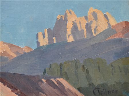 Josef Telfner (Meran/Merano 1874 - Gufidaun/Gudon 1948) Gruppo delle...