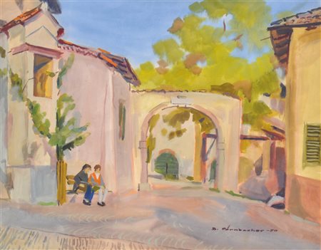 Siegfried Pörnbacher (Olang/Valdaora 1914 - Bruneck/Brunico 2006) Maso,...