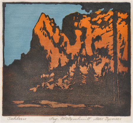 Max Sparer (Söll, Tramin/Termeno 1886 - Bozen/Bolzano 1968)...