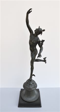 Kopie nach /Copia dal Giambologna (1529 - 1608) Mercurio;Bronzo, H. 79 cm,...