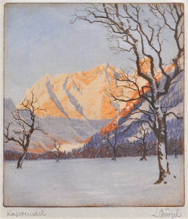 Ludwig Bürgel (Wien/Vienna 1901 - Salzburg/Salisburgo 1980)...