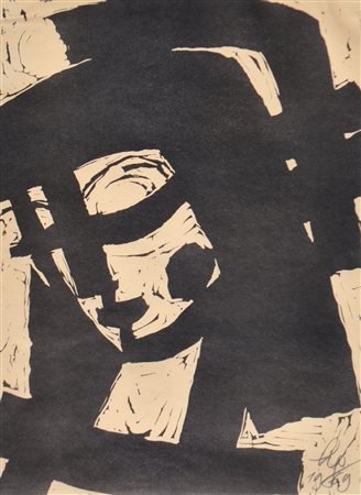 Heiner Gschwendt (Bozen/Bolzano 1914 - Klausen/Chiusa 2011) Testa femminile,...