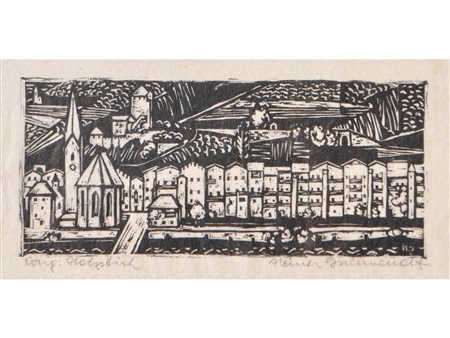 Heiner Gschwendt (Bozen/Bolzano 1914 - Klausen/Chiusa 2011) Chiusa, 1965...