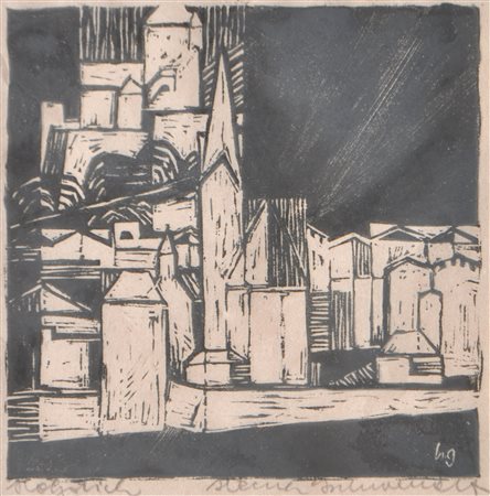 Heiner Gschwendt (Bozen/Bolzano 1914 - Klausen/Chiusa 2011) Chiusa, 1970...