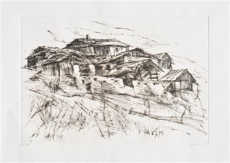 Herbert Danler (Fulpmes 1928 - Telfes im Stubaital 2011) Maso di montagna in...