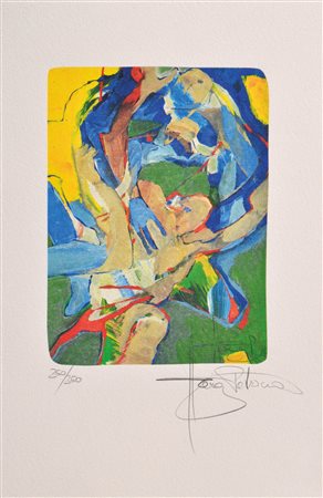 Patricia Karg Senza titolo, 1996;Litografia, 38 x 25,5 cm Firma autografa e...