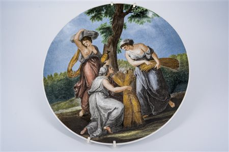 Piatto in porcellana, Bavaria