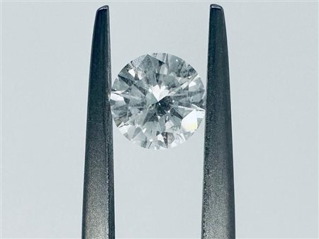 DIAMANTE 0,52 CT COLORE F - PUREZZA SI2 - TAGLIO BRILLANTE - PUREZZA INCISO...