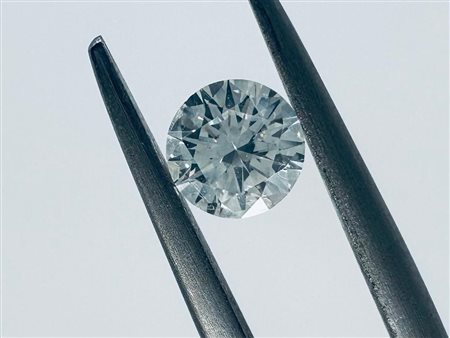 DIAMANTE 0,48 CT COLORE H - PUREZZA SI2 - TAGLIO BRILLANTE - CERTIFICATO AIG...