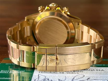 ROLEX DAYTONA 116505 CON GARANZIA ROLEX