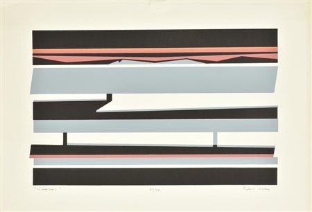 Fulvio Selis JAUVENIR serigrafia su carta, cm 34x49; es. 37/75 firma e titolo...