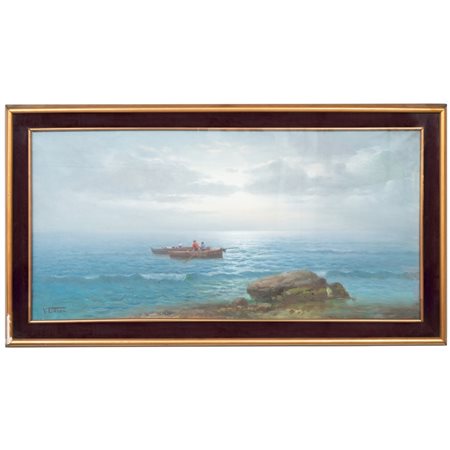 VINCENZO UDINE, Olio su tela