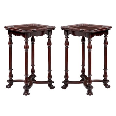 COPPIA TAVOLINI di gusto vittoriano