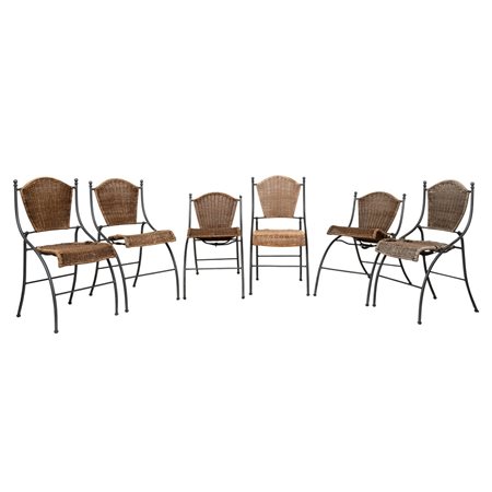 DODICI SEDIE da giardino