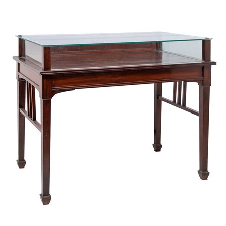 TAVOLO/ESPOSITORE in legno