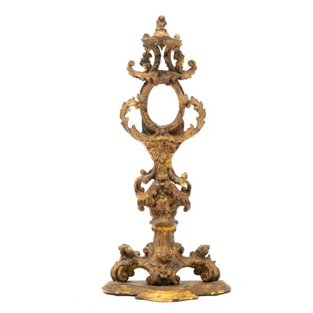 MANIFATTURA SICILIANA DEL XIX SECOLO, Reliquiario