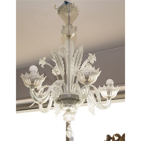 LAMPADARIO in vetro di Murano