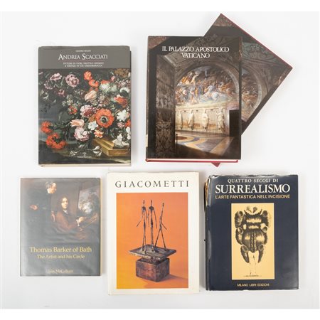 CINQUE VOLUMI D’ARTE