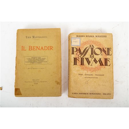 DUE VOLUMI DI INIZIO SECOLO XX