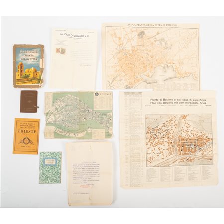 CINQUE MAPPE GEOGRAFICHE