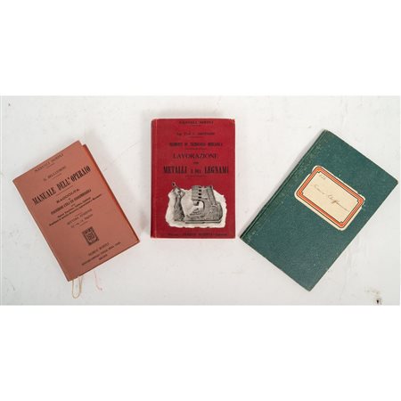 DUE STORICI MANUALETTI E UN DOCUMENTO DI DIPLOMA