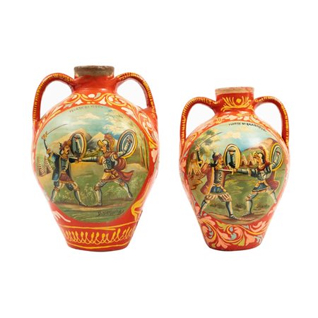 DUE ANFORE in terracotta