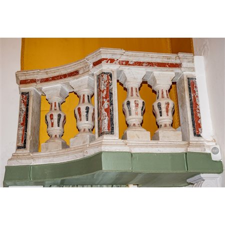 MANIFATTURA SICILIANA DEL XVIII SECOLO 
Coppia balaustre