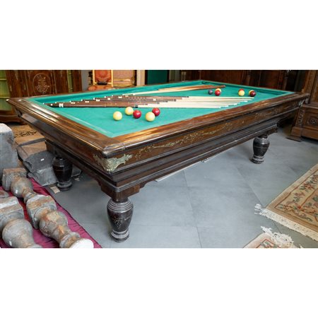 MANIFATTURA ITALIANA DEI PRIMI DEL '900, Biliardo