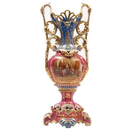 VASO LUIGI FILIPPO, in porcellana