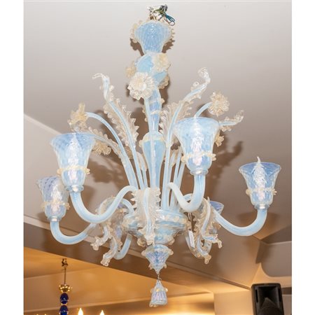 LAMPADARIO IN VETRO DI MURANO