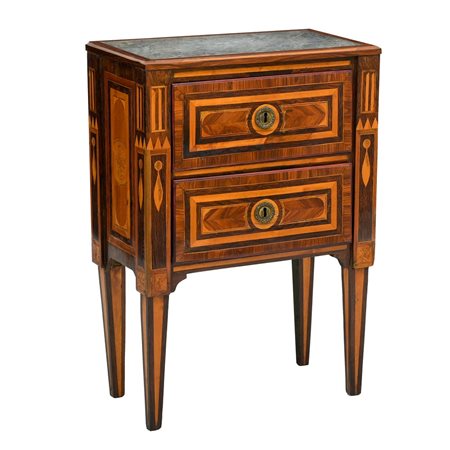 EBANISTERIA SICILIANA DEL XVIII SECOLO 
Comodino Luigi XVI