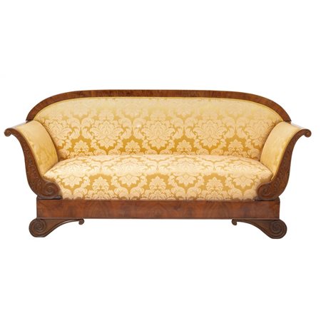 EBANISTERIA SICILIANA DEI PRIMI '800 
Divano Impero