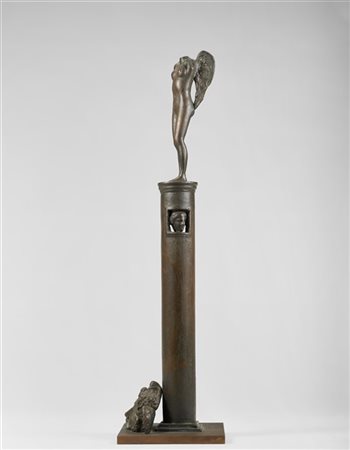 IGOR MITORAJ "Ikaria" 1992
bronzo
h cm 43,5
Firmato sotto la base e inciso E.A.