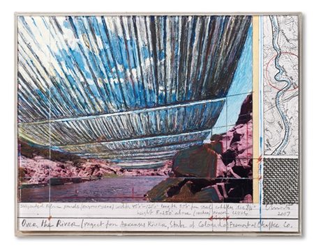 CHRISTO "Over the River (Project for Arkansas river, State of Colorado)" 2007
ma