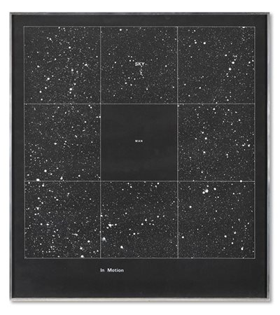 ANTONIO DIAS "Sky Man in Motion" 1970
acrilico e tecnica mista su cartoncino
cm