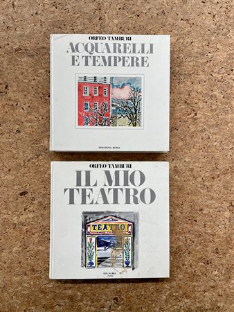 ORFEO TAMBURI - Lotto unico di 2 cataloghi