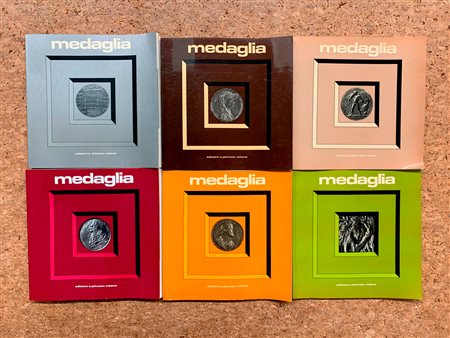 MEDAGLIA - EDIZIONI S. JOHNSON, MILANO - Lotto unico di 6 numeri della rivista