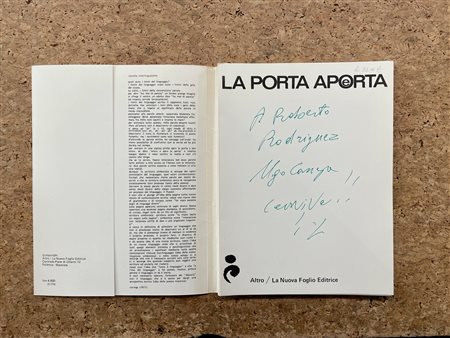 CATALOGHI AUTOGRAFATI (UGO CARREGA) - Ugo Carrega, 1971