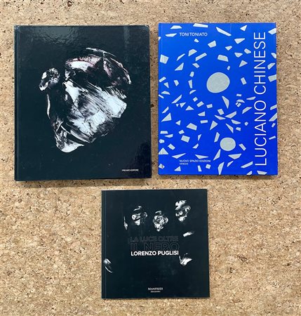 LORENZO PUGLISI E LUCIANO CHINESE - Lotto unico di 3 cataloghi
