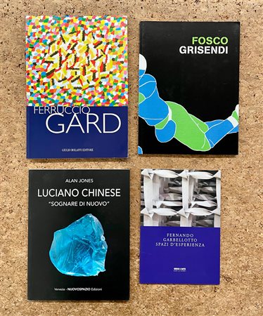 ARTE ITALIANA DEL XXI SECOLO - Lotto unico di 4 cataloghi