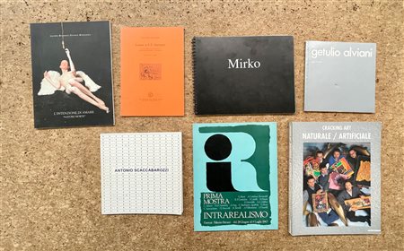 AUTORI VARI - Lotto unico di 7 cataloghi