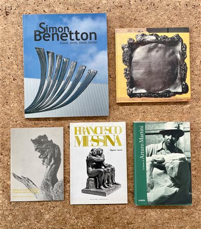 SCULTURI ITALIANI - Lotto unico di 5 cataloghi