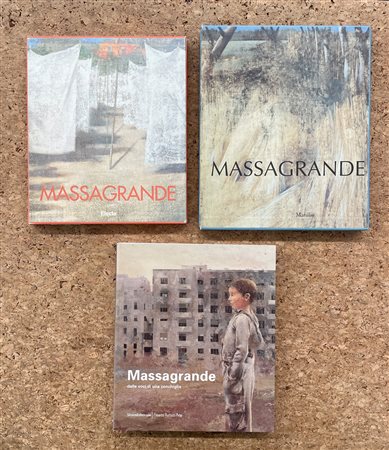 MATTEO MASSAGRANDE - Lotto unico di 3 cataloghi