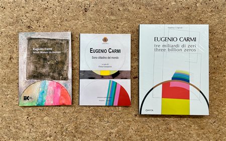 EUGENIO CARMI - Lotto unico di 3 cataloghi