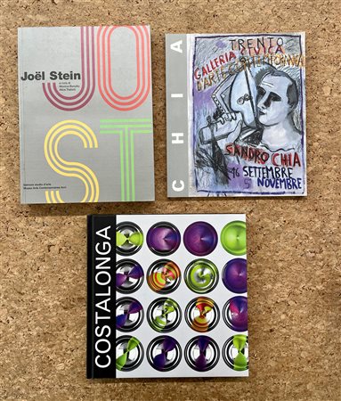 ARTISTI INTERNAZIONALI DEL DOPOGUERRA - Lotto unico di 3 cataloghi