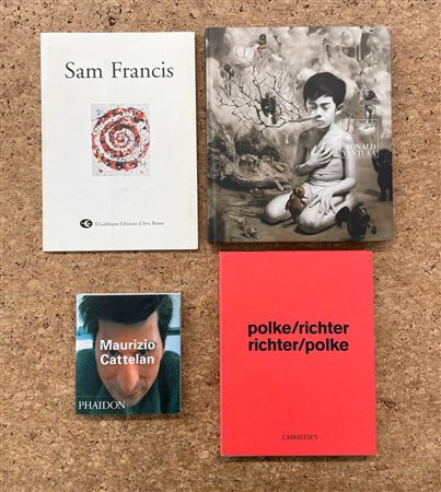 ARTISTI INTERNAZIONALI DEL DOPOGUERRA - Lotto unico di 4 cataloghi