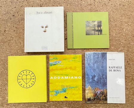 ARTE ITALIANA DEL DOPOGUERRA - Lotto unico di 5 cataloghi